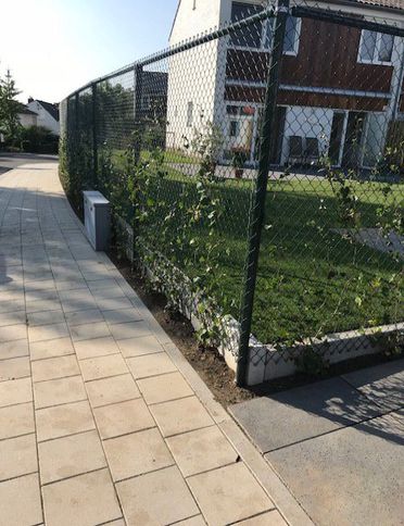 Hekwerk groen
