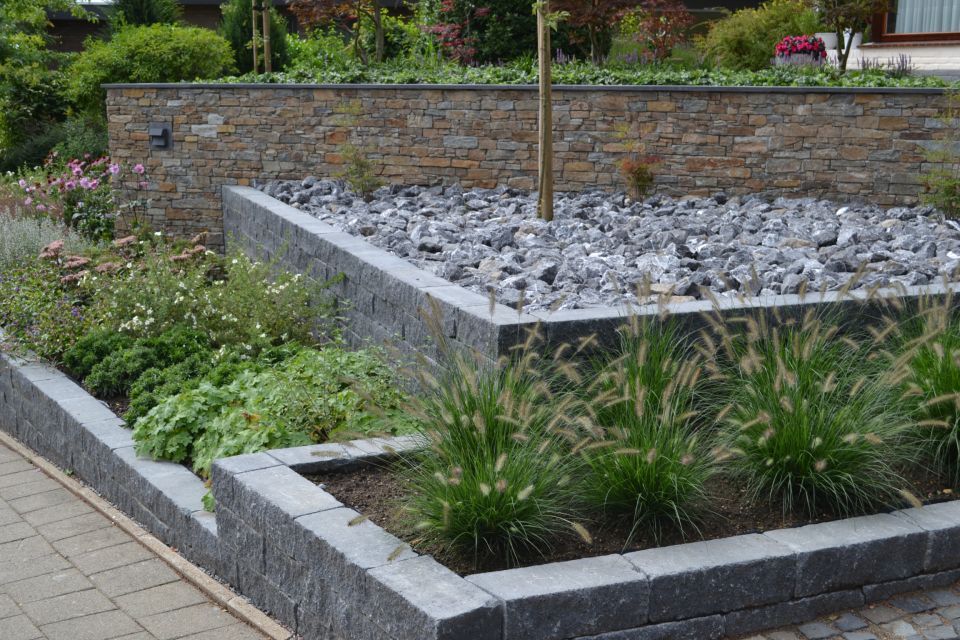 Hoogteverschil tuin